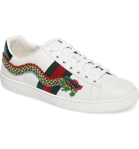 gucci dragon shoes black|gucci ace sneakers on sale.